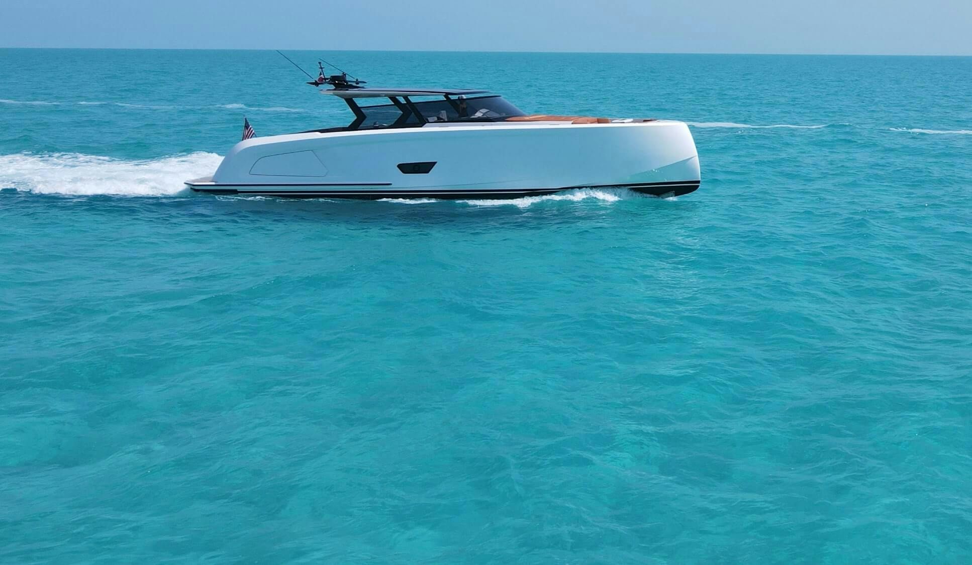 VQ Yachts on water