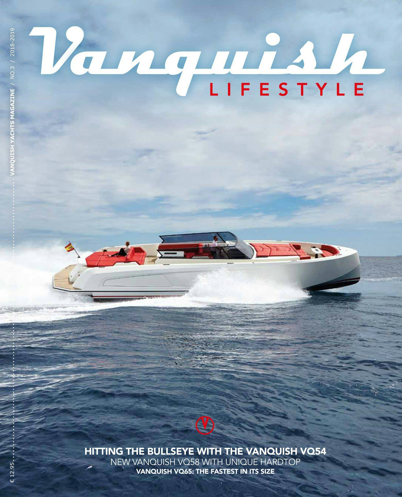 Vanquish lifestyle magazine cover 2018/2019