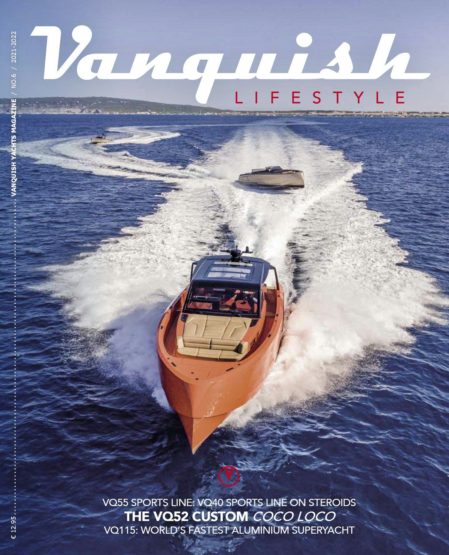 Vanquish lifestyle magazine cover 2021/2022